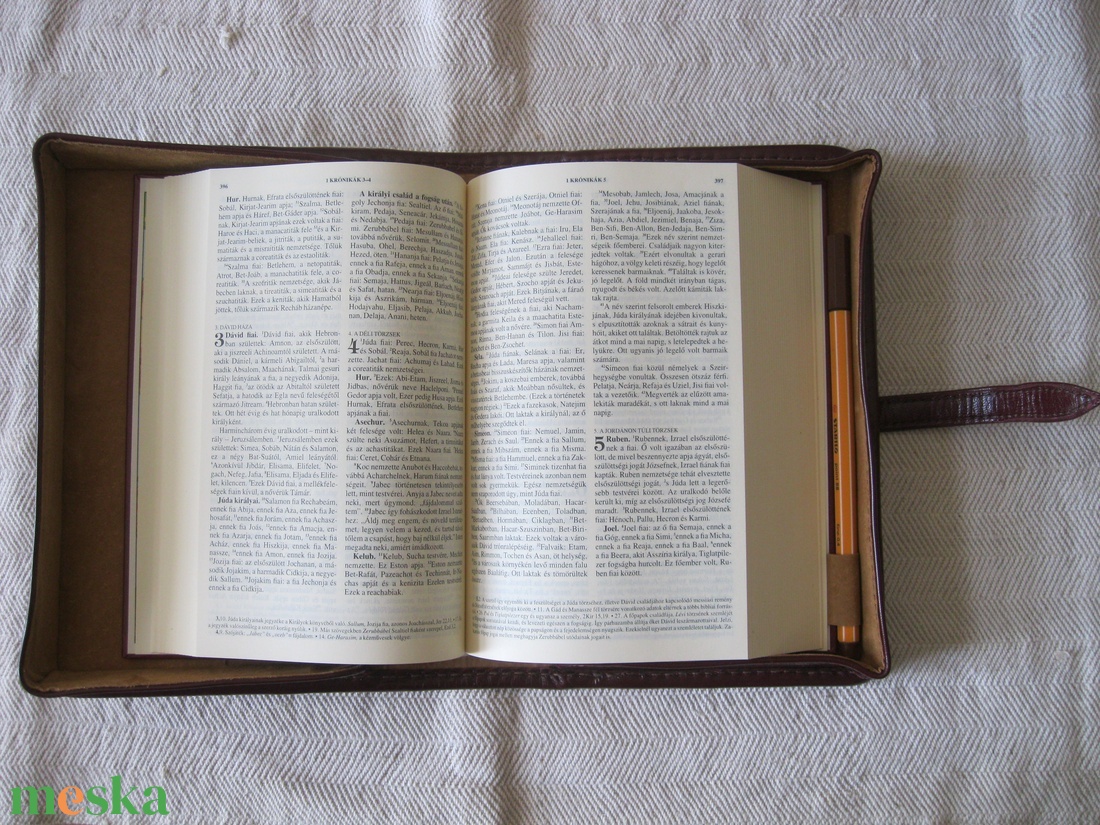 Bibliatok - otthon & életmód - papír, írószer - könyv- és füzetborító - Meska.hu