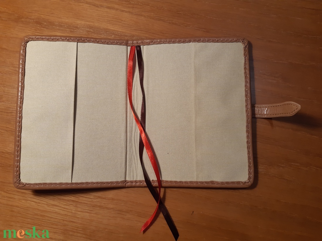 Bőrtok Adoremus misenaptárhoz - táska & tok - pénztárca & más tok - kártyatartó & irattartó - Meska.hu