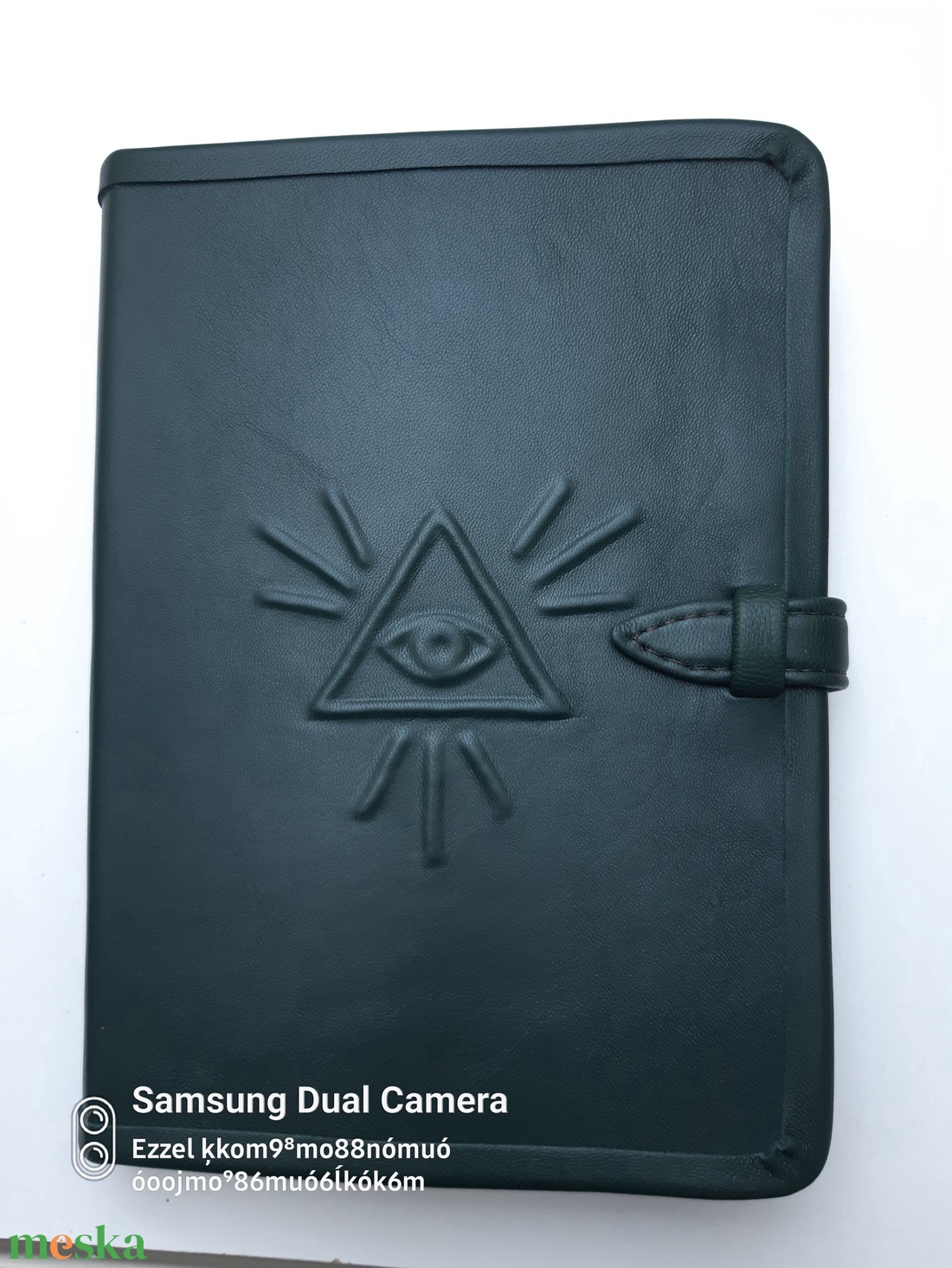 Bőrtok Adoremus misenaptárhoz - táska & tok - pénztárca & más tok - kártyatartó & irattartó - Meska.hu