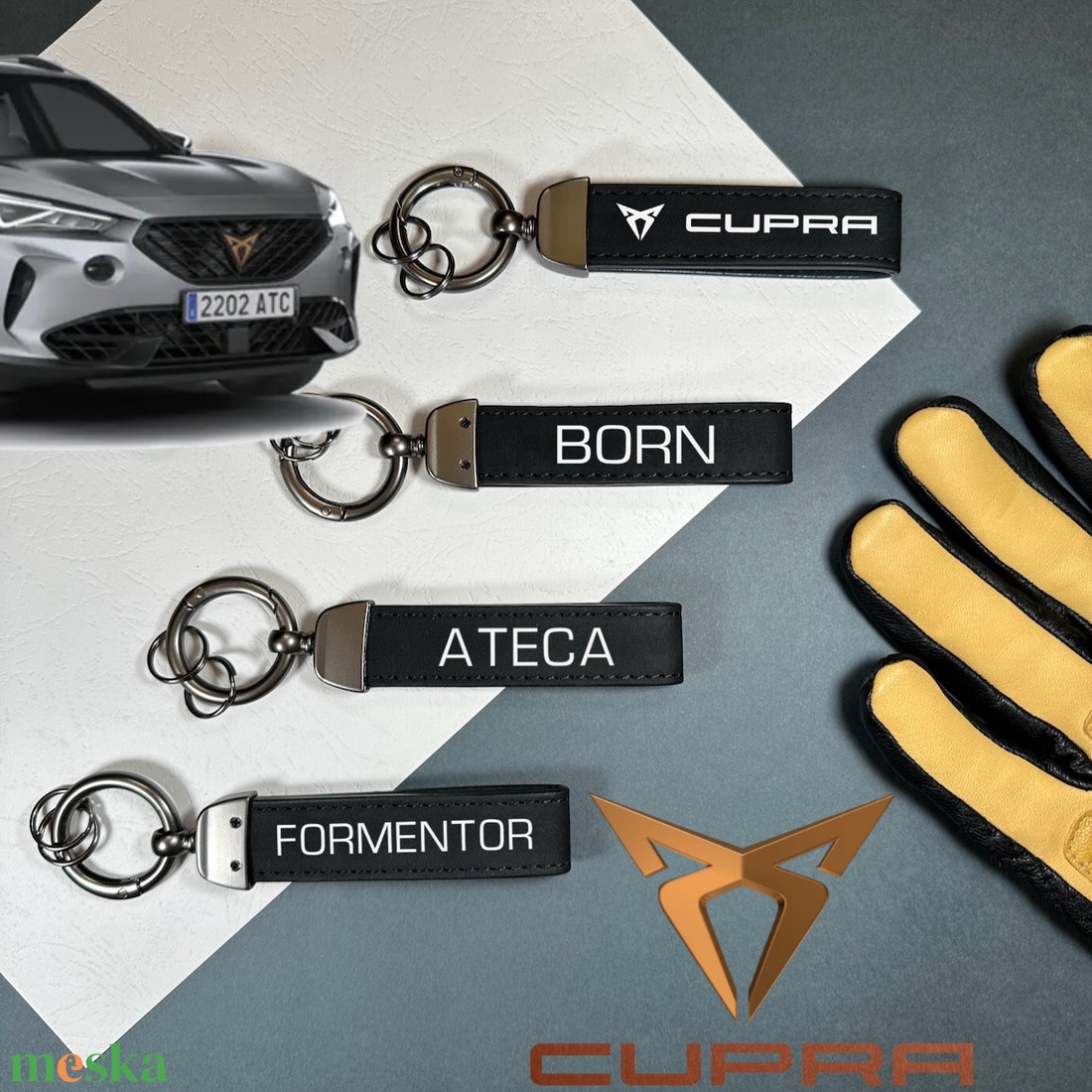Cupra kulcstartó - táska & tok - kulcstartó & táskadísz - kulcstartó - Meska.hu