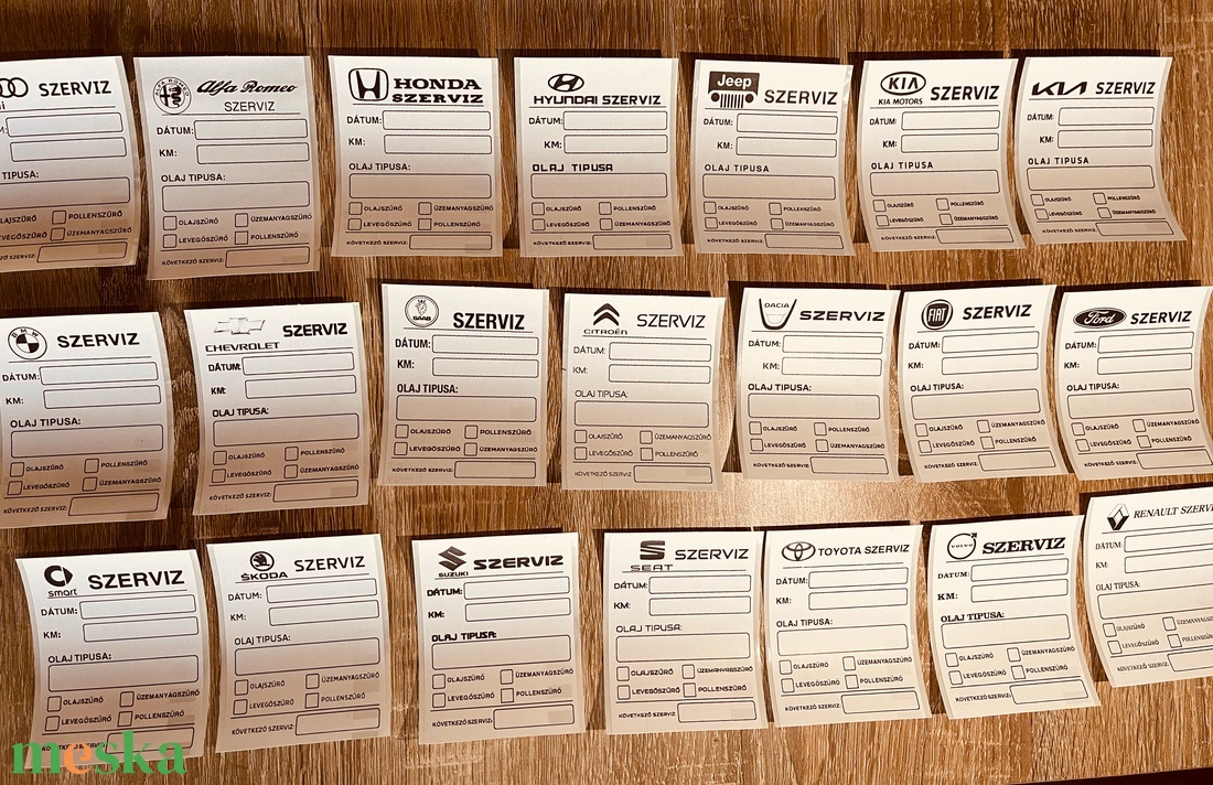 Olajcsere címke - otthon & életmód - papír, írószer - matrica, matrica csomag - Meska.hu Olajcsere címke - otthon & életmód - papír, írószer - matrica, matrica csomag - Meska.hu