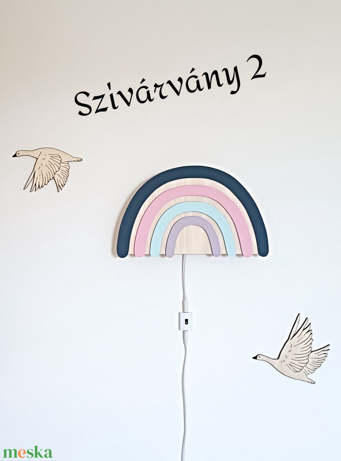 Álomőrző szivárvány lámpa - otthon & életmód - lámpa - fali & mennyezeti lámpa - Meska.hu