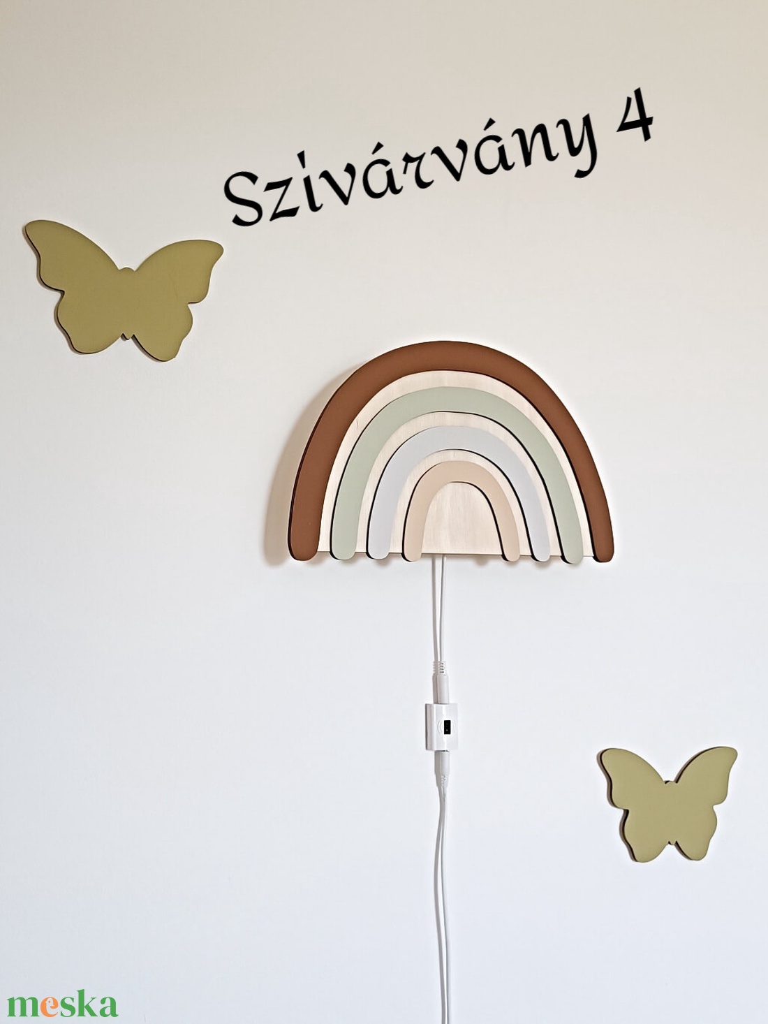 Álomőrző szivárvány lámpa - otthon & életmód - lámpa - fali & mennyezeti lámpa - Meska.hu