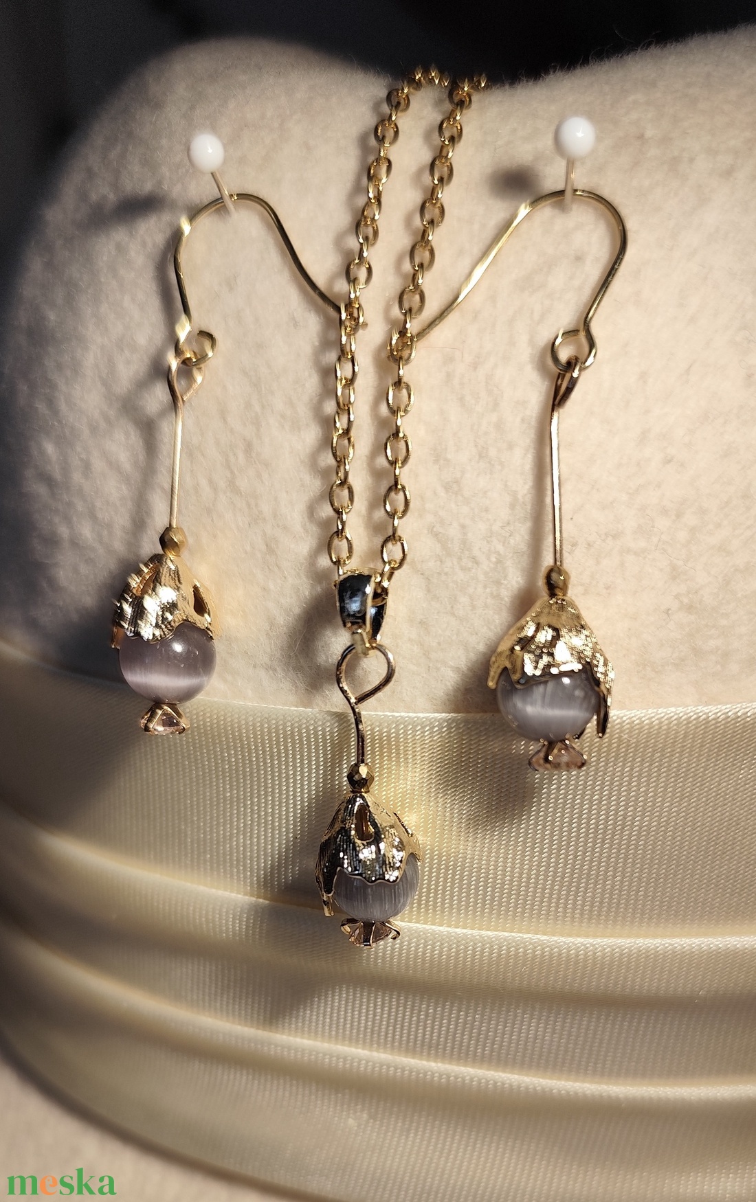 Aranysipka - ékszer - ékszerszett - Meska.hu