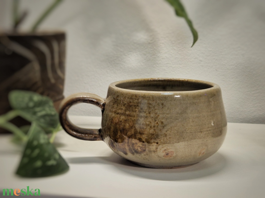 Bögre zöld szeladon - otthon & életmód - konyhafelszerelés, tálalás - tálalás - bögre & csésze - Meska.hu