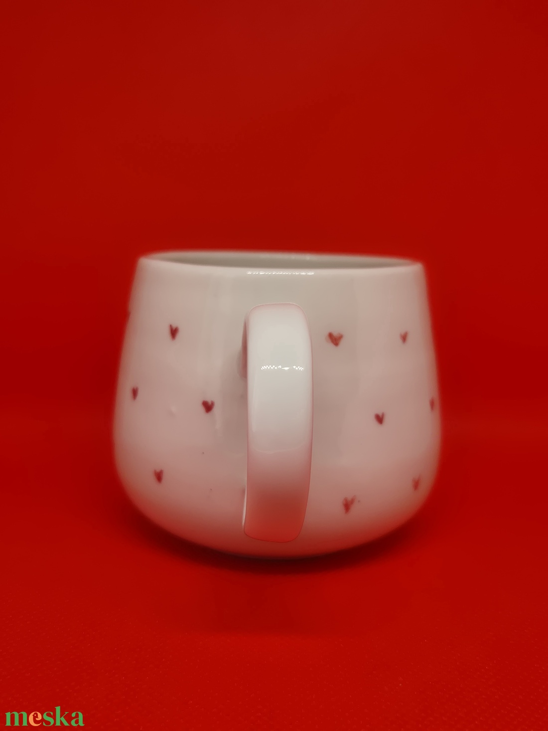 Szivecskés bögre - otthon & életmód - konyhafelszerelés, tálalás - tálalás - bögre & csésze - Meska.hu