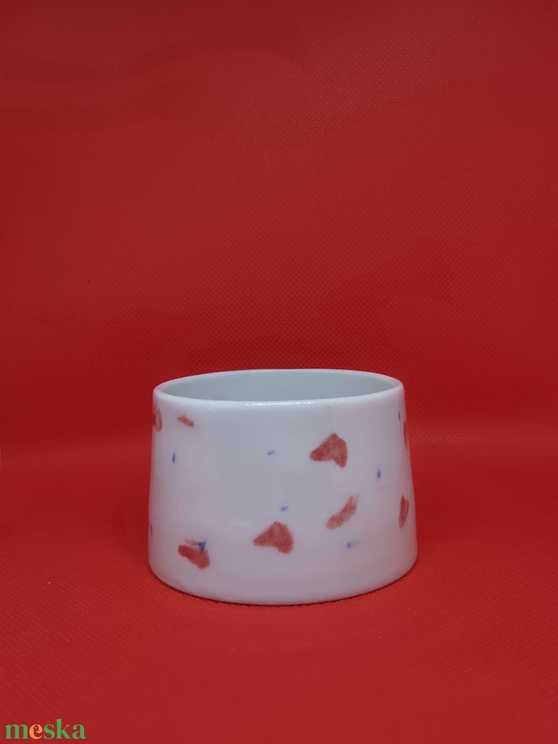 Confetti mintás fületlen csésze - otthon & életmód - konyhafelszerelés, tálalás - tálalás - bögre & csésze - Meska.hu