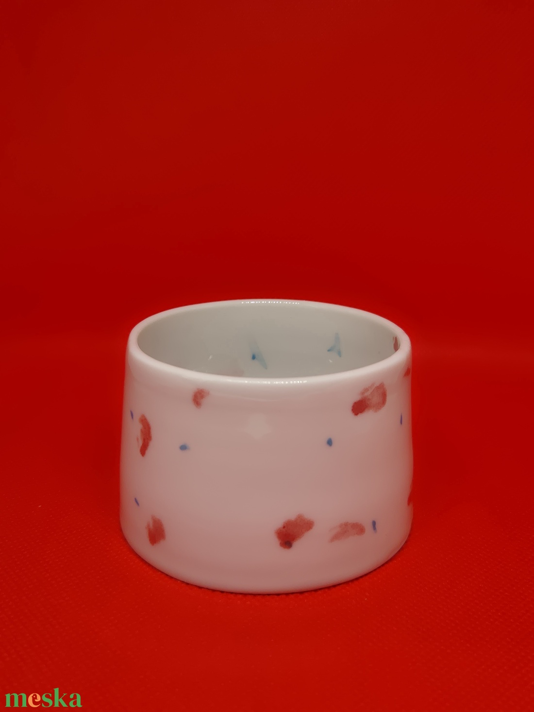 Confetti mintás fületlen csésze - otthon & életmód - konyhafelszerelés, tálalás - tálalás - bögre & csésze - Meska.hu