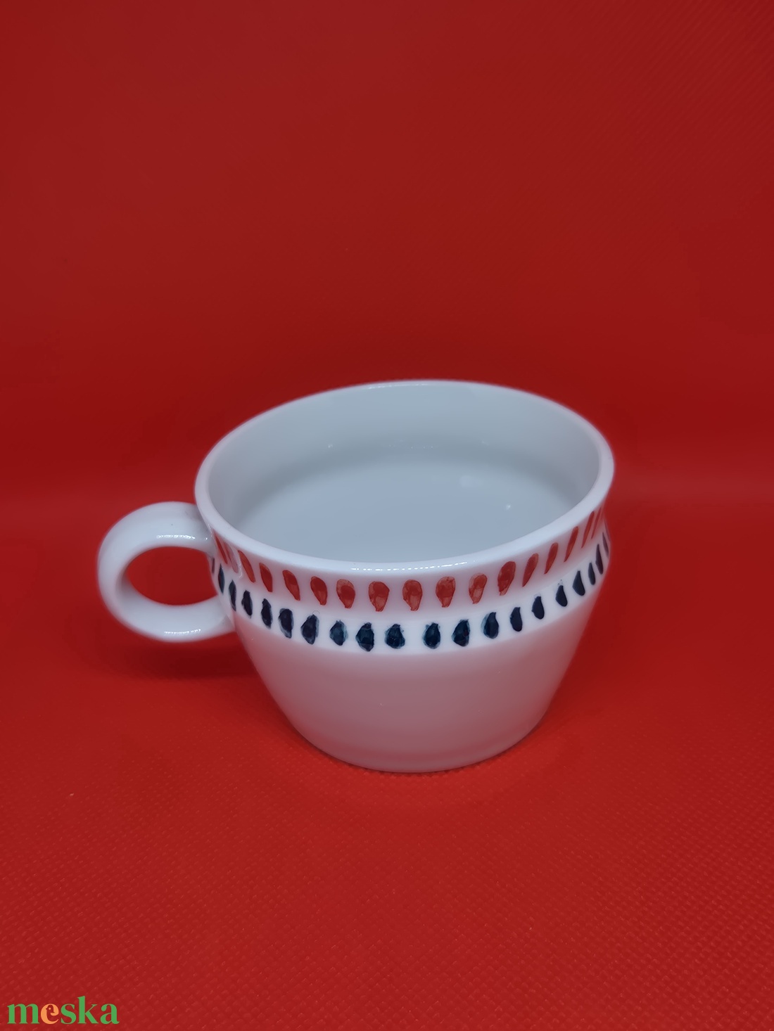 Mintás porcelán bögre - otthon & életmód - konyhafelszerelés, tálalás - tálalás - bögre & csésze - Meska.hu