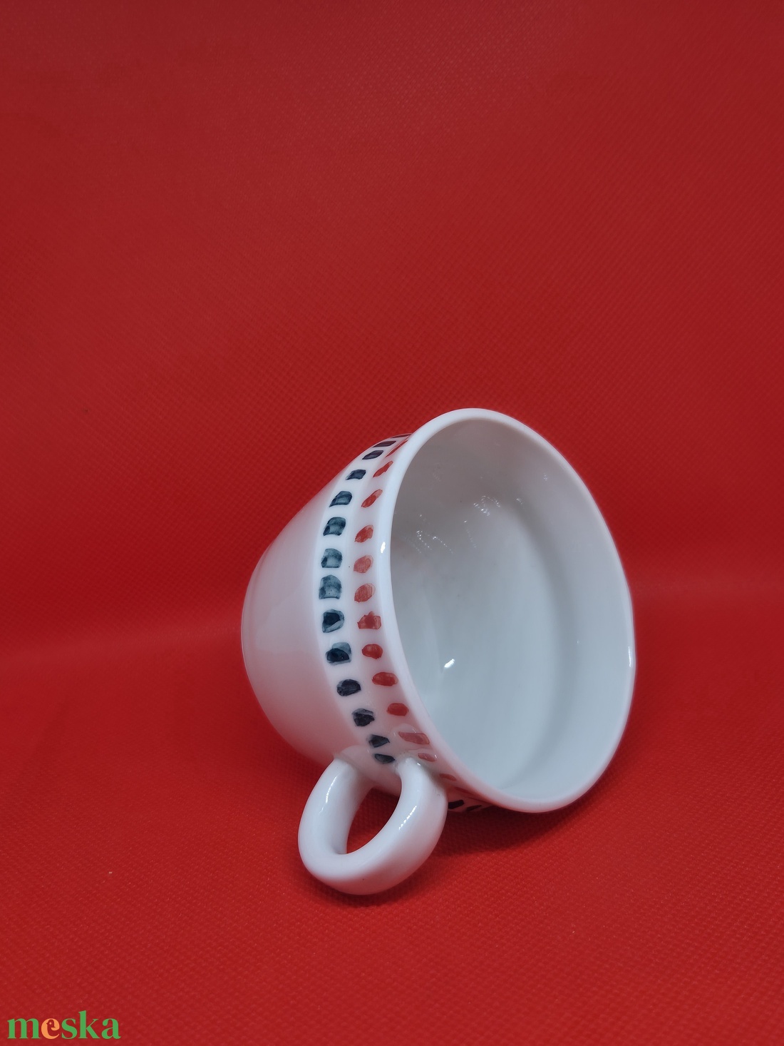 Mintás porcelán bögre - otthon & életmód - konyhafelszerelés, tálalás - tálalás - bögre & csésze - Meska.hu