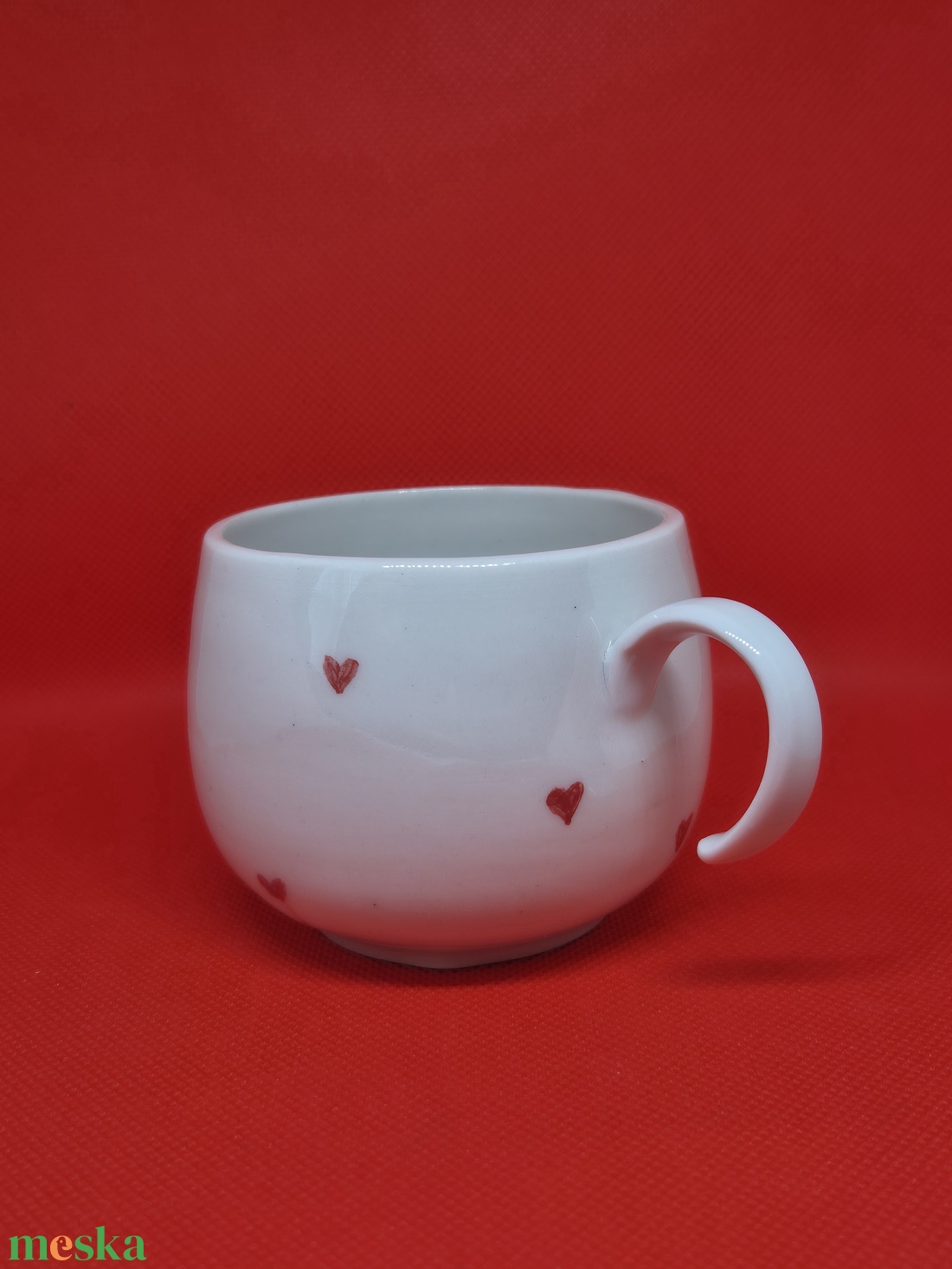 Szives bögre (hibás) - otthon & életmód - konyhafelszerelés, tálalás - tálalás - bögre & csésze - Meska.hu