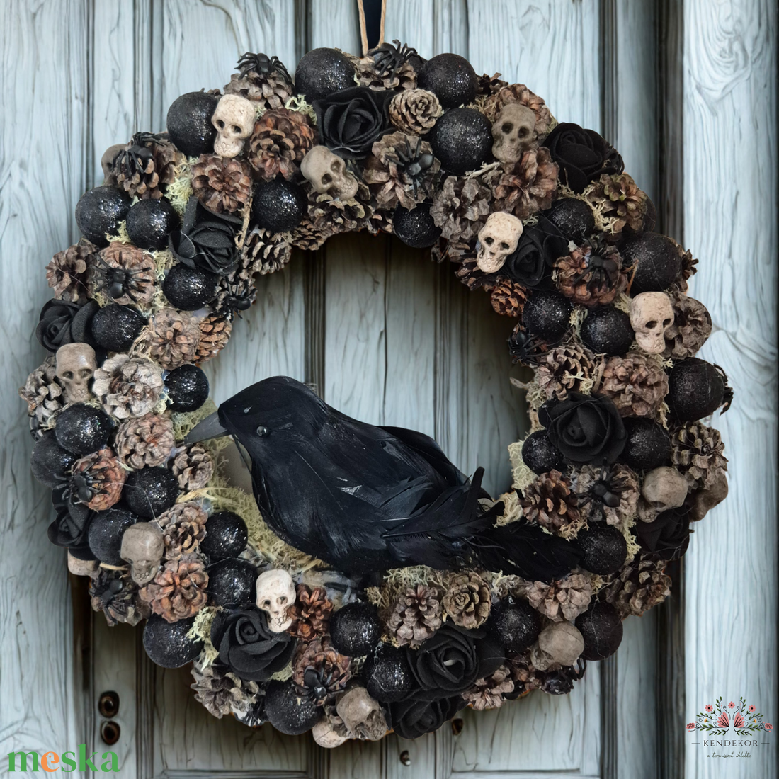 Halloweeni ajtódísz - otthon & életmód - dekoráció - ajtó- és ablak dekoráció - ajtódísz & kopogtató - Meska.hu Halloweeni ajtódísz - otthon & életmód - dekoráció - ajtó- és ablak dekoráció - ajtódísz & kopogtató - Meska.hu