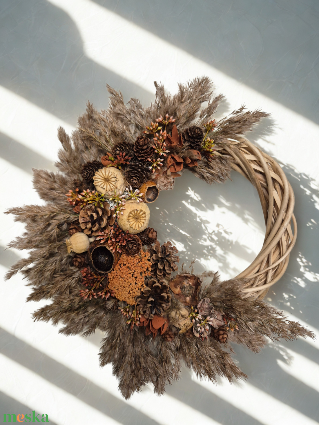 Boho stílusú őszi ajtódísz nádból és termésekből - otthon & életmód - dekoráció - ajtó- és ablak dekoráció - ajtódísz & kopogtató - Meska.hu Boho stílusú őszi ajtódísz nádból és termésekből - otthon & életmód - dekoráció - ajtó- és ablak dekoráció - ajtódísz & kopogtató - Meska.hu