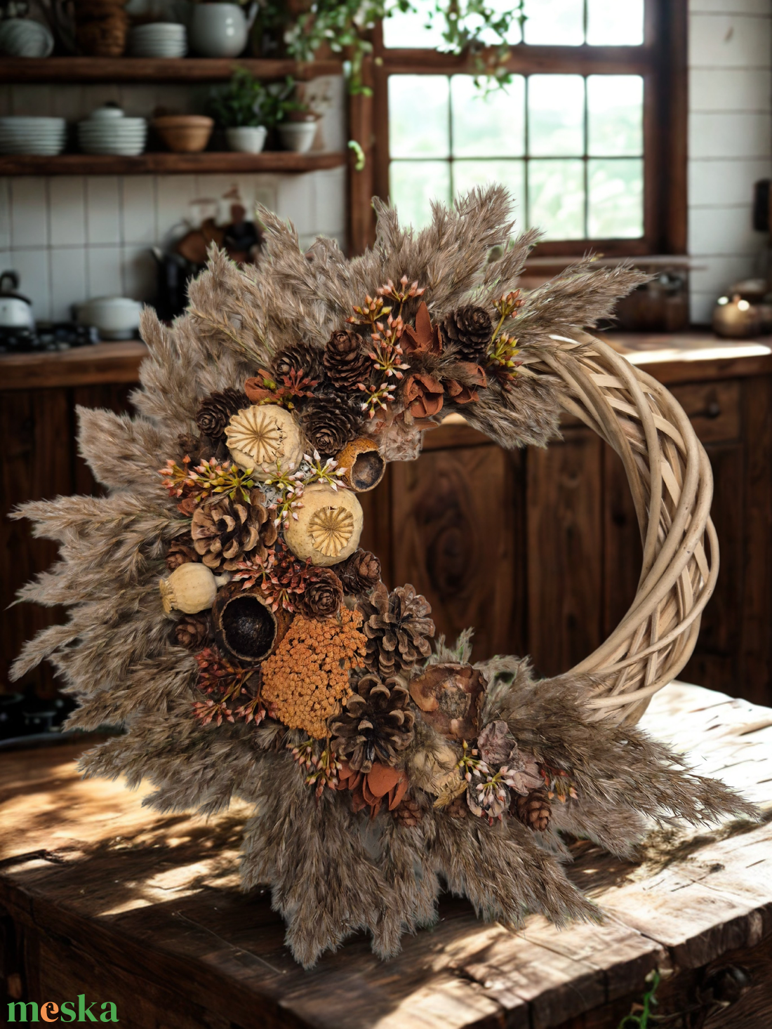 Boho stílusú őszi ajtódísz nádból és termésekből - otthon & életmód - dekoráció - ajtó- és ablak dekoráció - ajtódísz & kopogtató - Meska.hu Boho stílusú őszi ajtódísz nádból és termésekből - otthon & életmód - dekoráció - ajtó- és ablak dekoráció - ajtódísz & kopogtató - Meska.hu