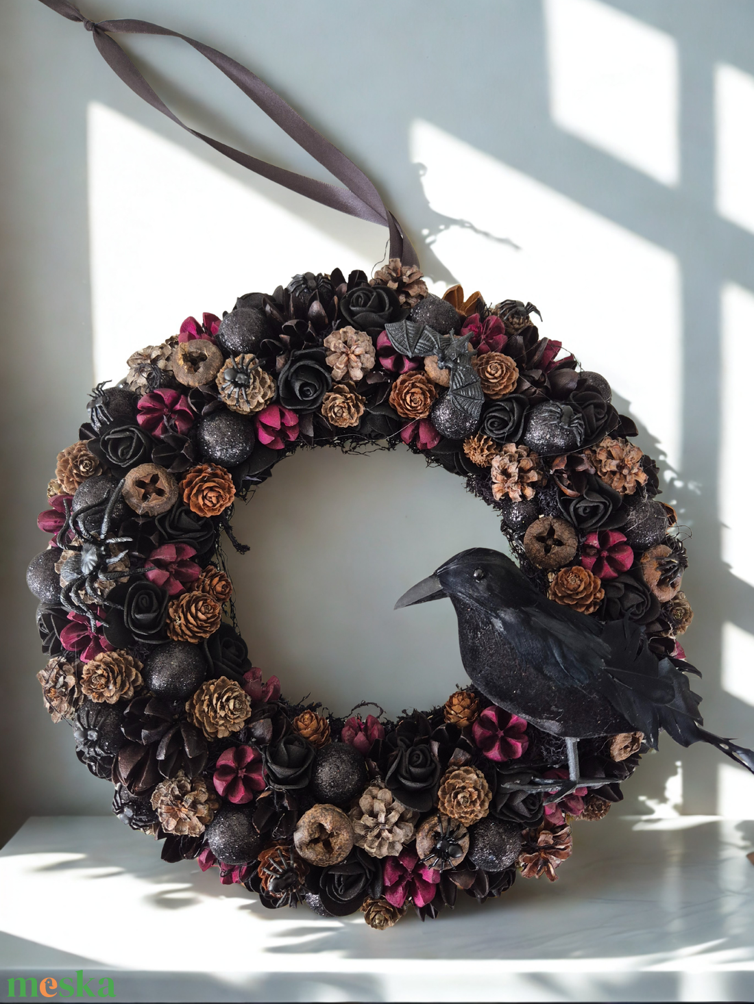 Halloweeni ajtódísz - otthon & életmód - dekoráció - halloween - halloweeni ajtódíszek és ablakdíszek - Meska.hu Halloweeni ajtódísz - otthon & életmód - dekoráció - halloween - halloweeni ajtódíszek és ablakdíszek - Meska.hu