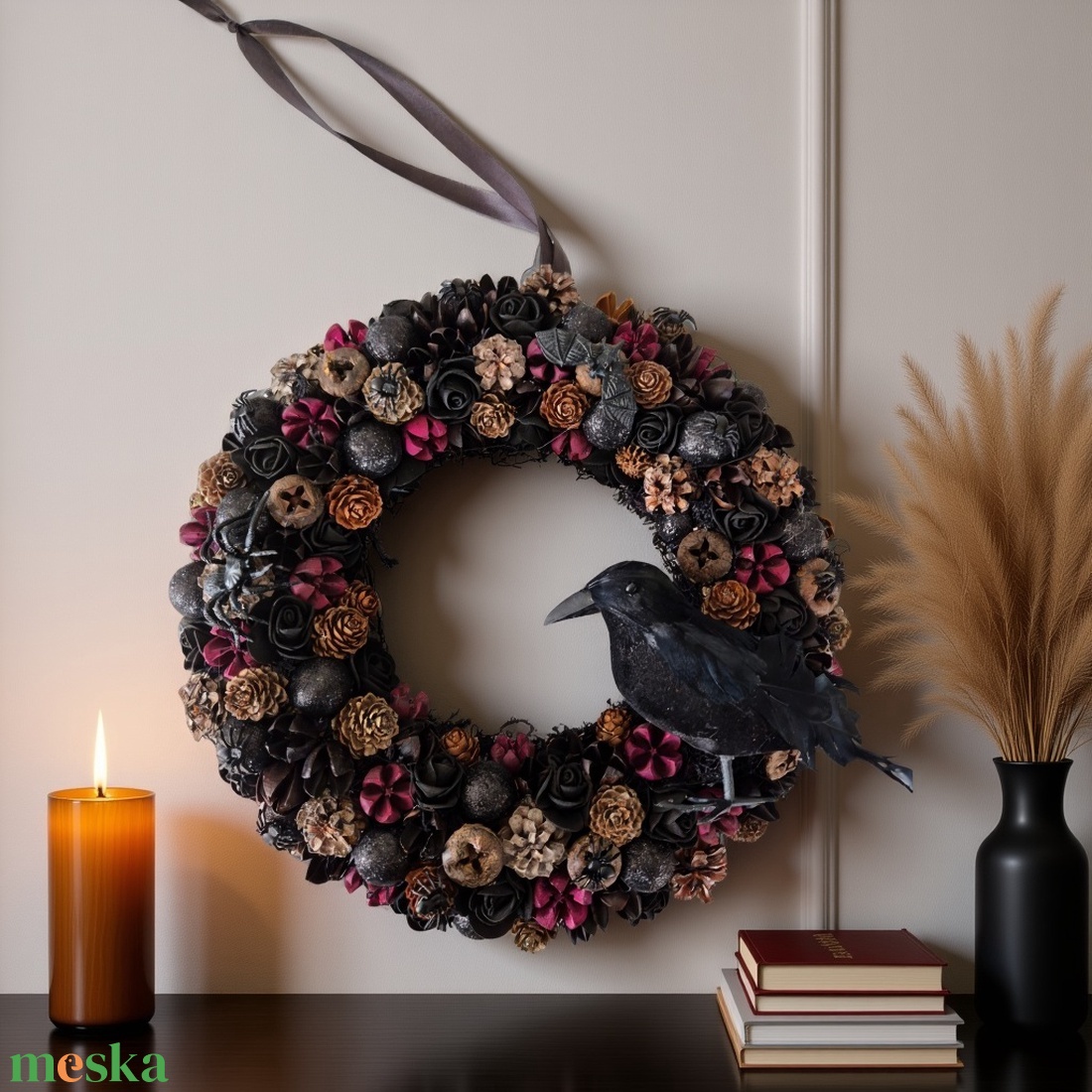 Halloweeni ajtódísz - otthon & életmód - dekoráció - halloween - halloweeni ajtódíszek és ablakdíszek - Meska.hu Halloweeni ajtódísz - otthon & életmód - dekoráció - halloween - halloweeni ajtódíszek és ablakdíszek - Meska.hu