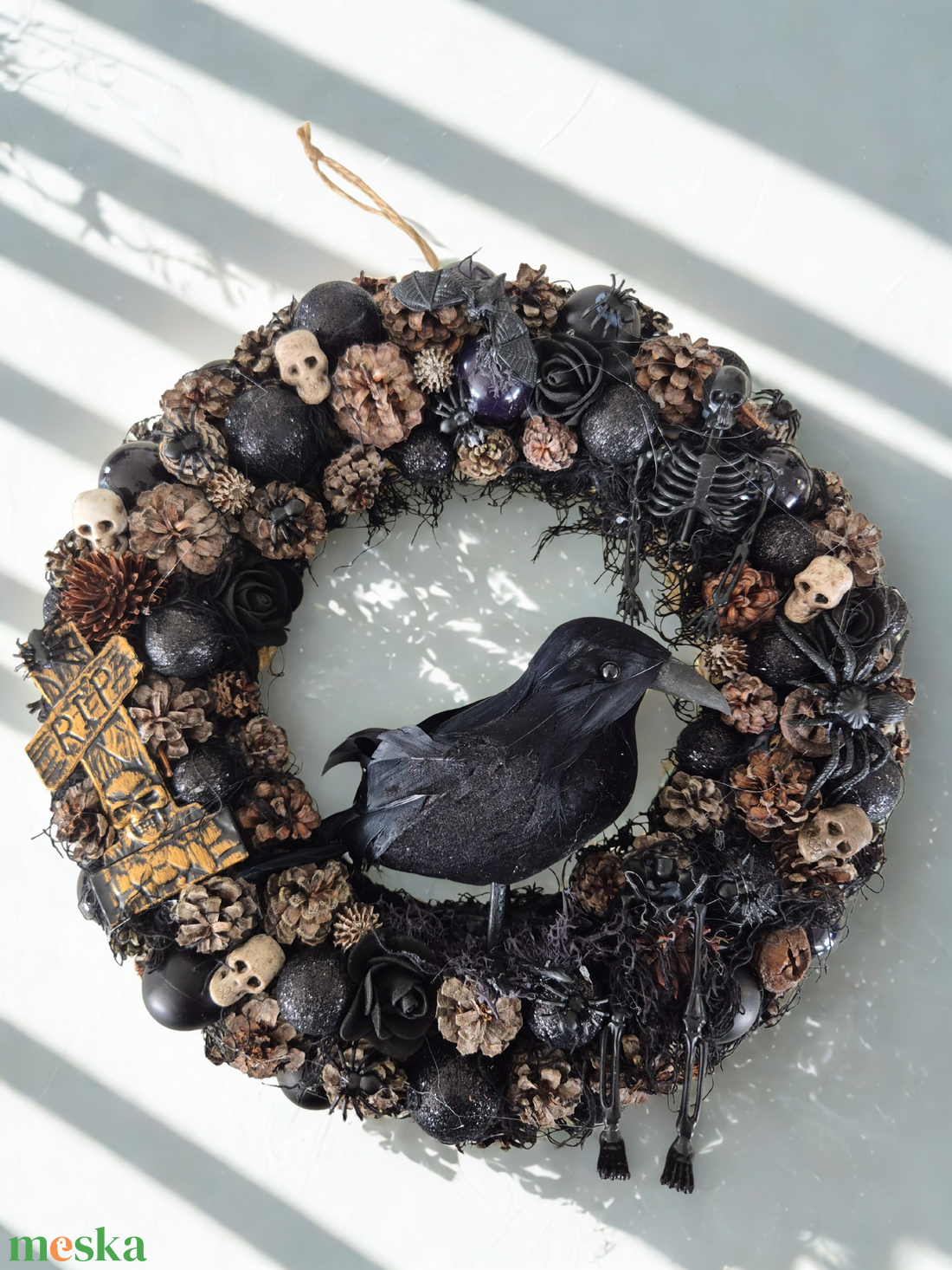 Halloweeni ajtódísz - otthon & életmód - dekoráció - halloween - halloweeni ajtódíszek és ablakdíszek - Meska.hu Halloweeni ajtódísz - otthon & életmód - dekoráció - halloween - halloweeni ajtódíszek és ablakdíszek - Meska.hu