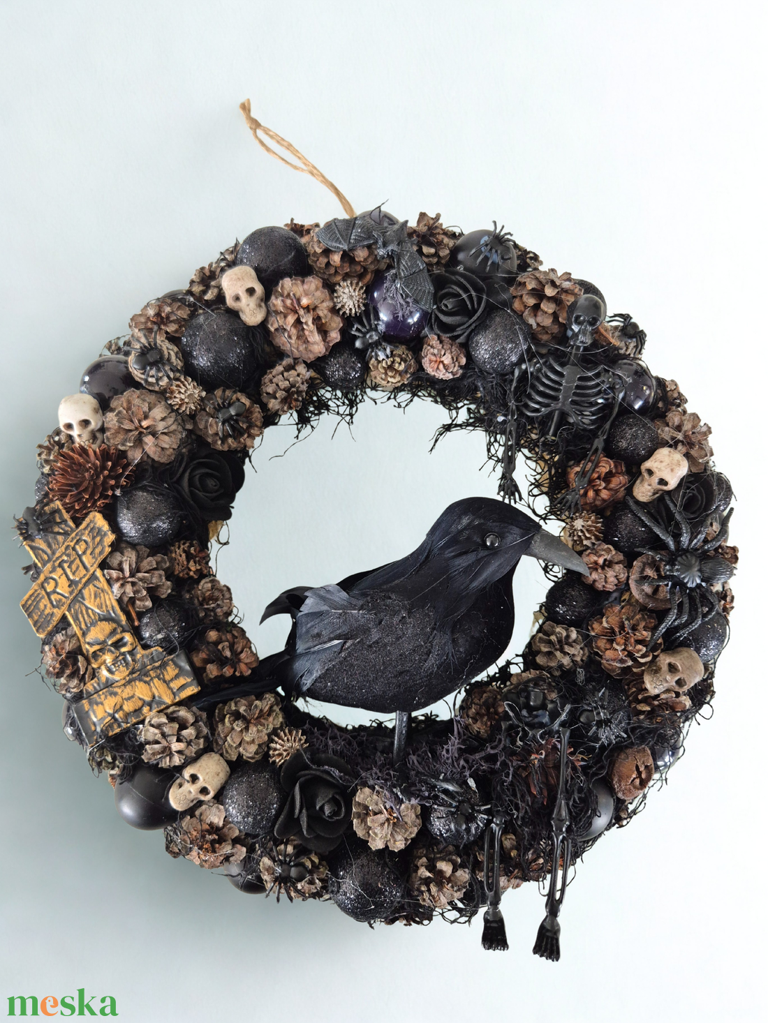 Halloweeni ajtódísz - otthon & életmód - dekoráció - halloween - halloweeni ajtódíszek és ablakdíszek - Meska.hu Halloweeni ajtódísz - otthon & életmód - dekoráció - halloween - halloweeni ajtódíszek és ablakdíszek - Meska.hu