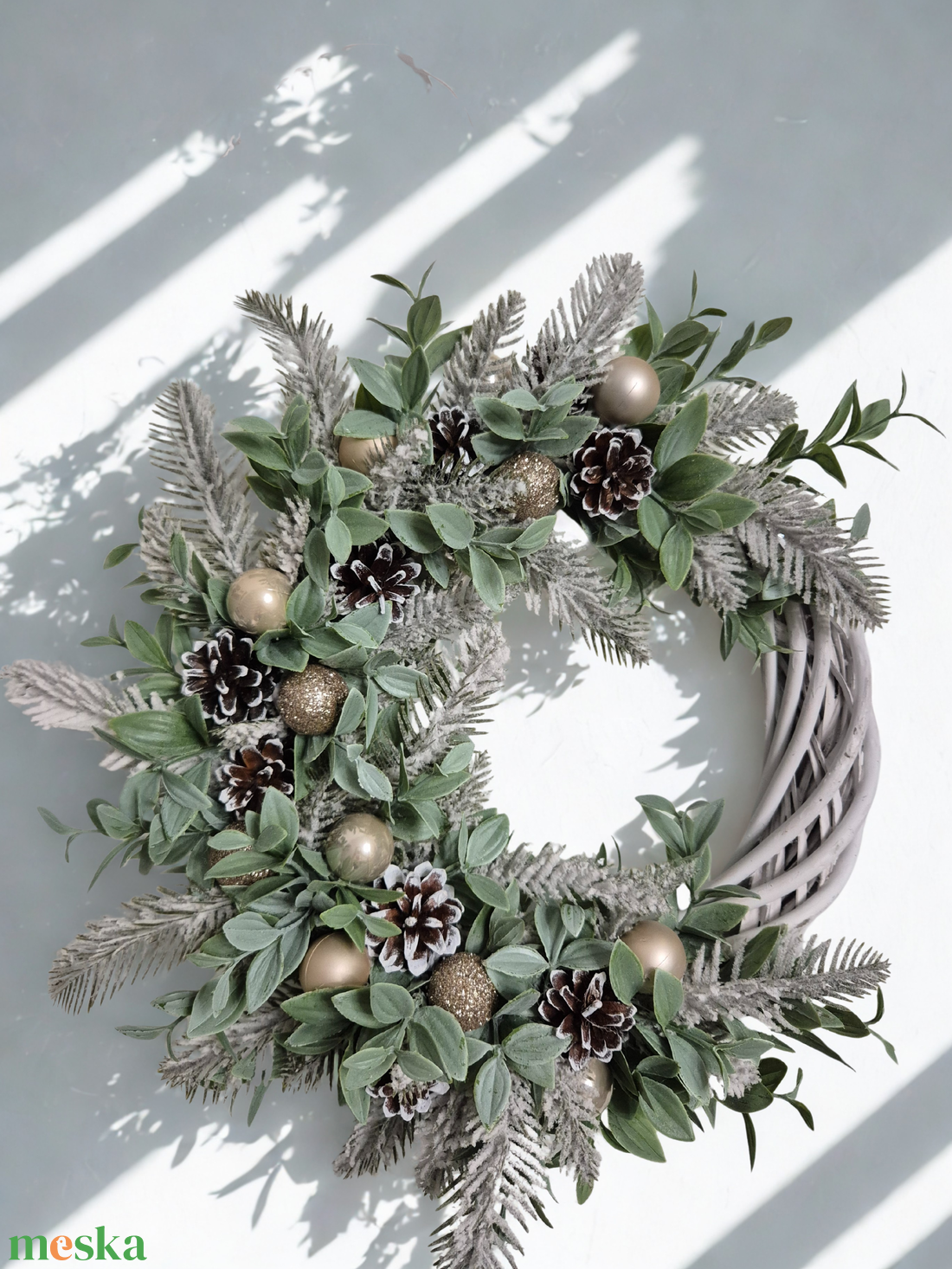 Havas elegancia természetes karácsonyi ajtódísz - karácsony - karácsonyi lakásdekoráció - karácsonyi ajtódíszek - Meska.hu Havas elegancia természetes karácsonyi ajtódísz - karácsony - karácsonyi lakásdekoráció - karácsonyi ajtódíszek - Meska.hu