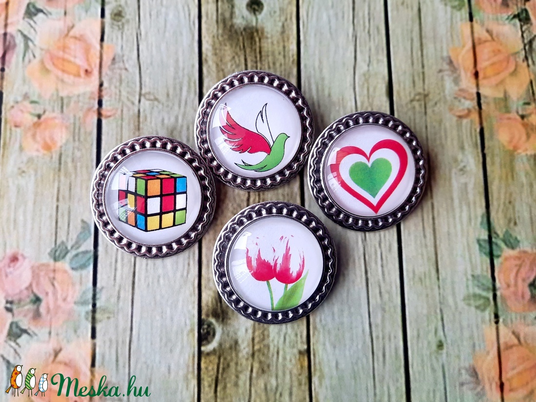 Nemzeti Ünnep kitűzők - ékszer - kitűző és bross - Meska.hu