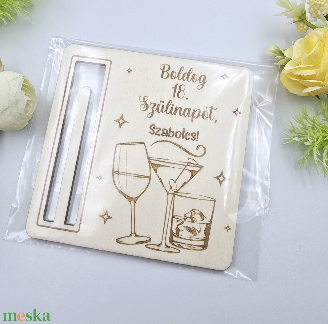 Születésnapi pénzátadó 3. - otthon & életmód - papír, írószer - ajándékozás kellékei - pénzátadó doboz - Meska.hu