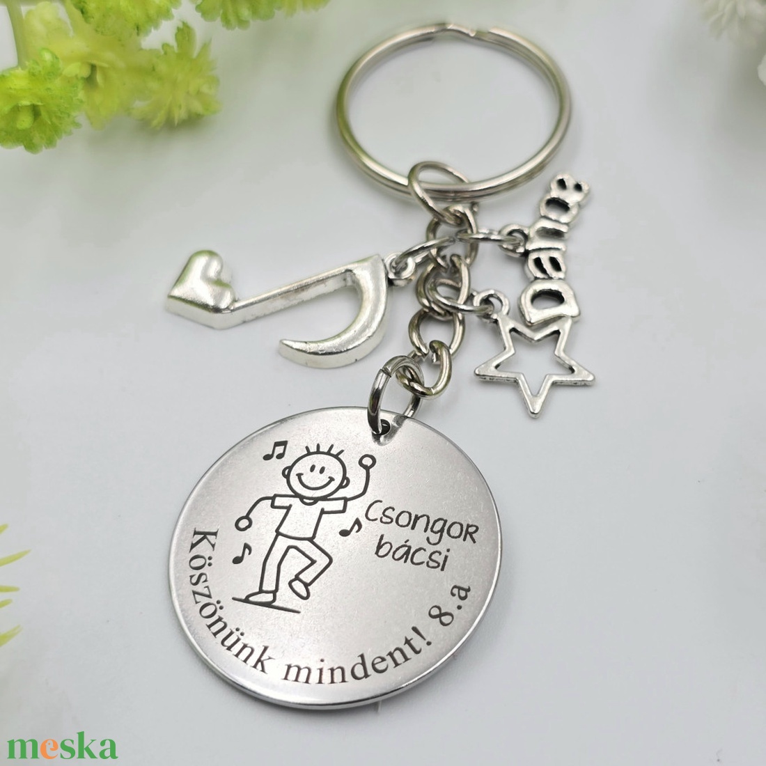 Táncosnak ajándék - táncos kulcstartó grafikával, egyedi névvel, felirattal - táska & tok - kulcstartó & táskadísz - kulcstartó - Meska.hu