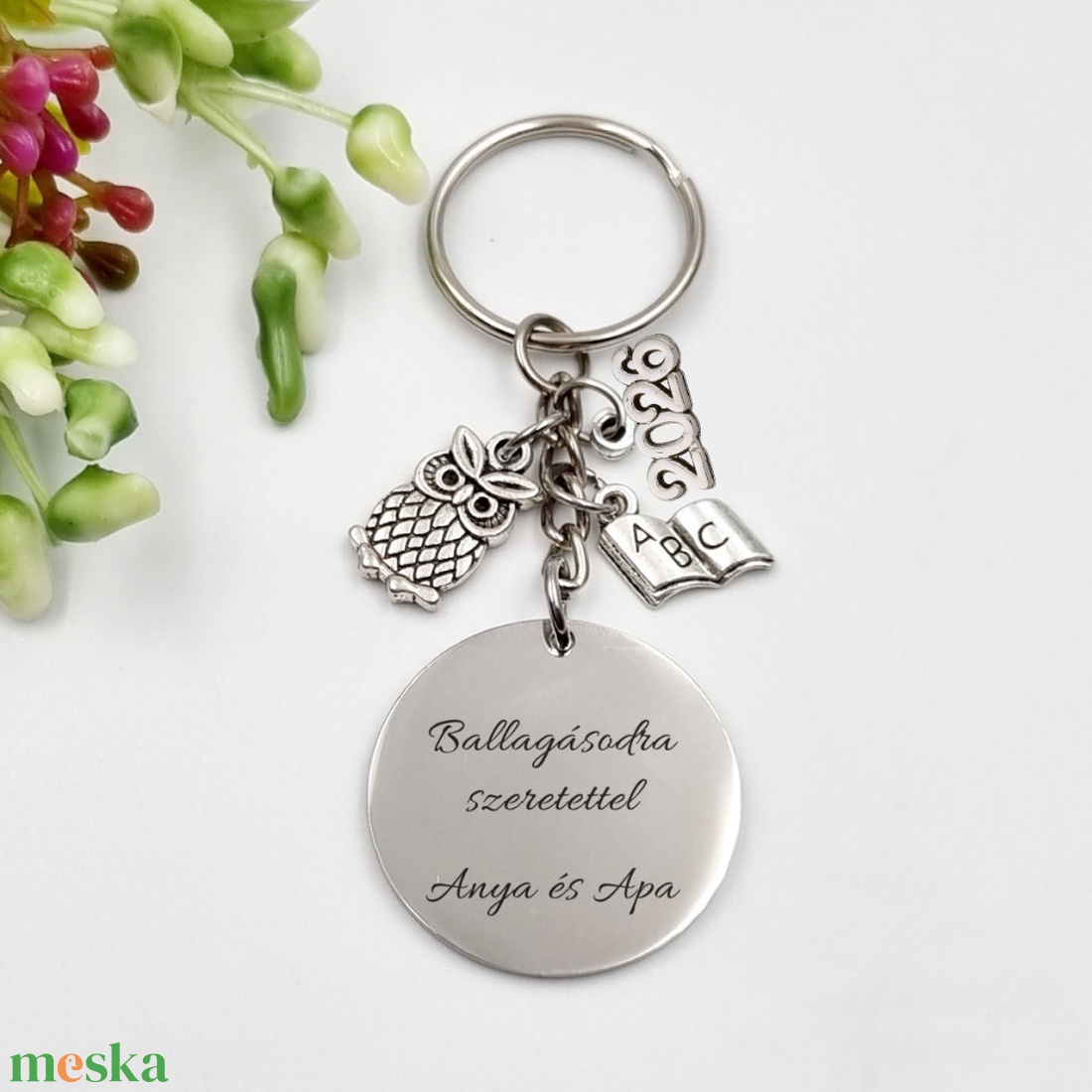 Ballagási ajándék diákoknak, ajándék ballagásra - Gravírozott ballagási kulcstartó végzősöknek 5. - táska & tok - kulcstartó & táskadísz - kulcstartó - Meska.hu