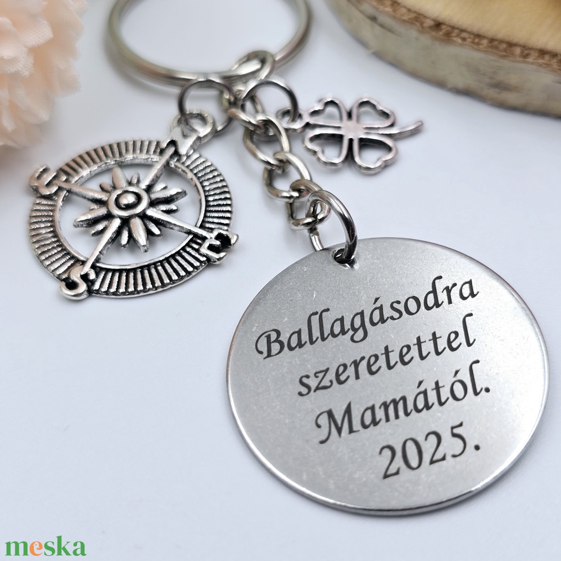 Ballagási ajándék diákoknak, ajándék ballagásra - Gravírozott ballagási kulcstartó végzősöknek 2. - táska & tok - kulcstartó & táskadísz - kulcstartó - Meska.hu