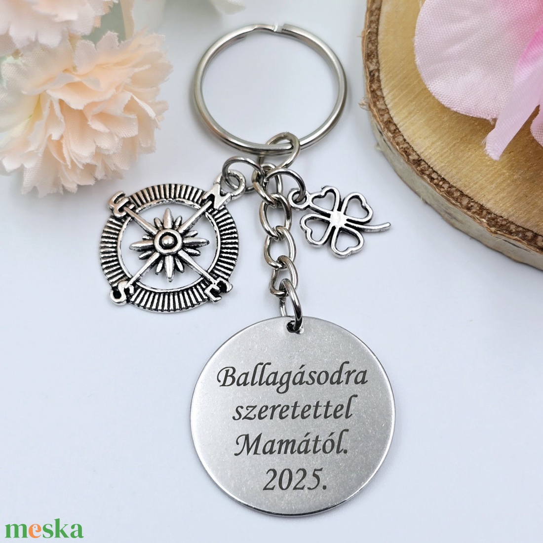 Ballagási ajándék diákoknak, ajándék ballagásra - Gravírozott ballagási kulcstartó végzősöknek 2. - táska & tok - kulcstartó & táskadísz - kulcstartó - Meska.hu