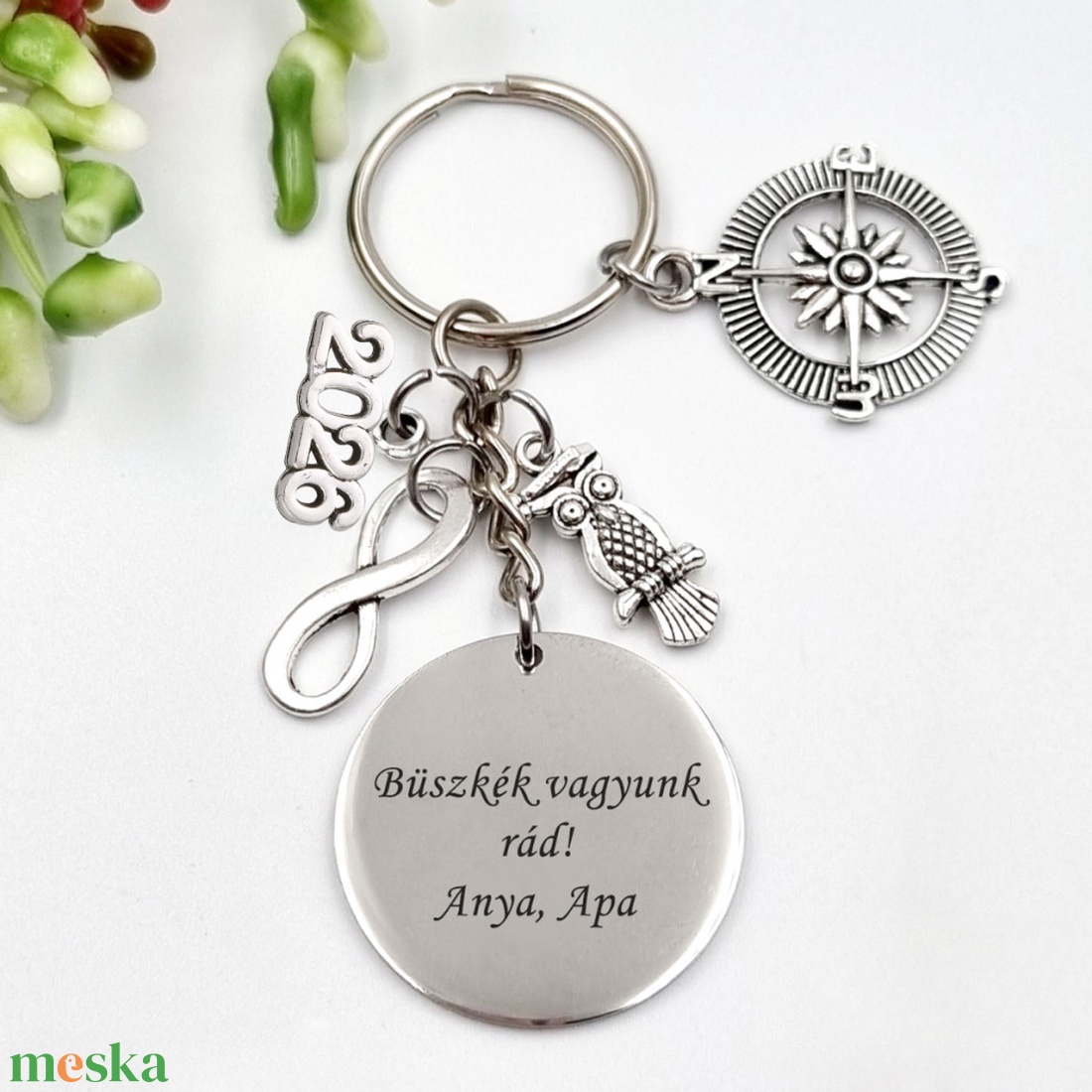 Ballagási ajándék diákoknak, ajándék ballagásra - Gravírozott ballagási kulcstartó végzősöknek 3. - táska & tok - kulcstartó & táskadísz - kulcstartó - Meska.hu