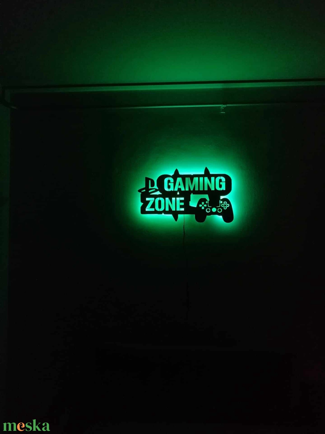 Gaming Zone led-es háttér világítású falikép - otthon & életmód - dekoráció - fali és függő dekoráció - falra akasztható dekor - Meska.hu Gaming Zone led-es háttér világítású falikép - otthon & életmód - dekoráció - fali és függő dekoráció - falra akasztható dekor - Meska.hu