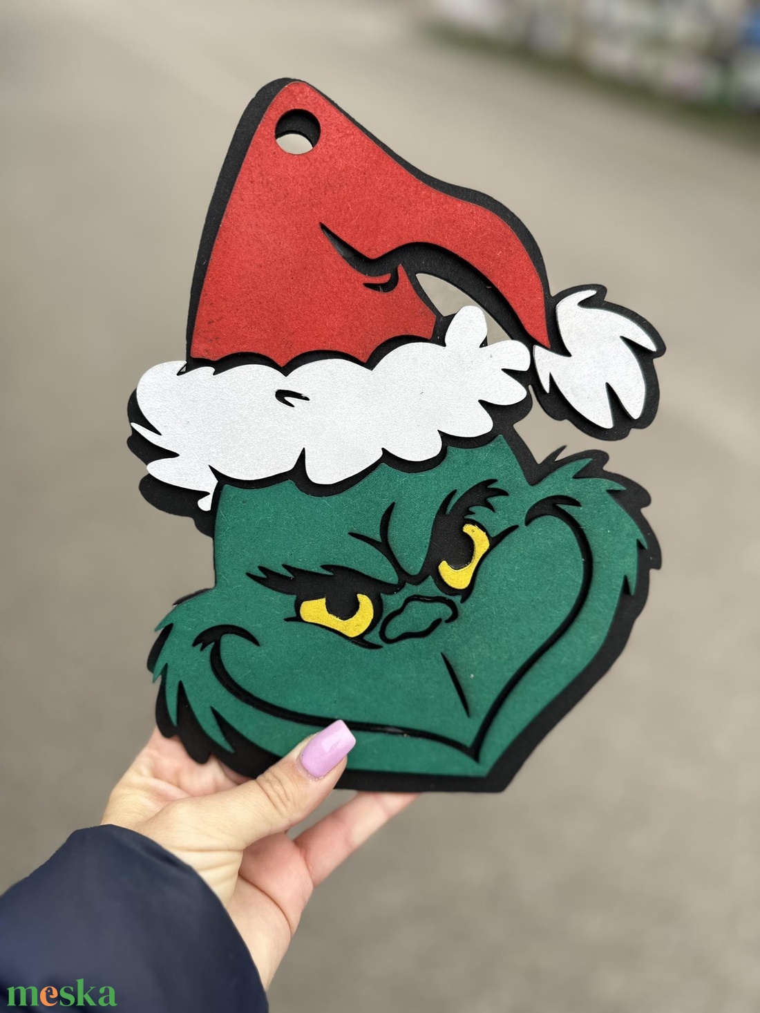 Grincs kopogtató - karácsony - karácsonyi lakásdekoráció - karácsonyfa, grincsfa - Meska.hu Grincs kopogtató - karácsony - karácsonyi lakásdekoráció - karácsonyfa, grincsfa - Meska.hu