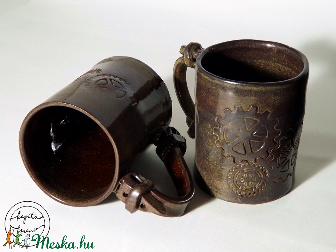 István steampunk bögre - otthon & életmód - konyhafelszerelés, tálalás - Meska.hu István steampunk bögre - otthon & életmód - konyhafelszerelés, tálalás - Meska.hu