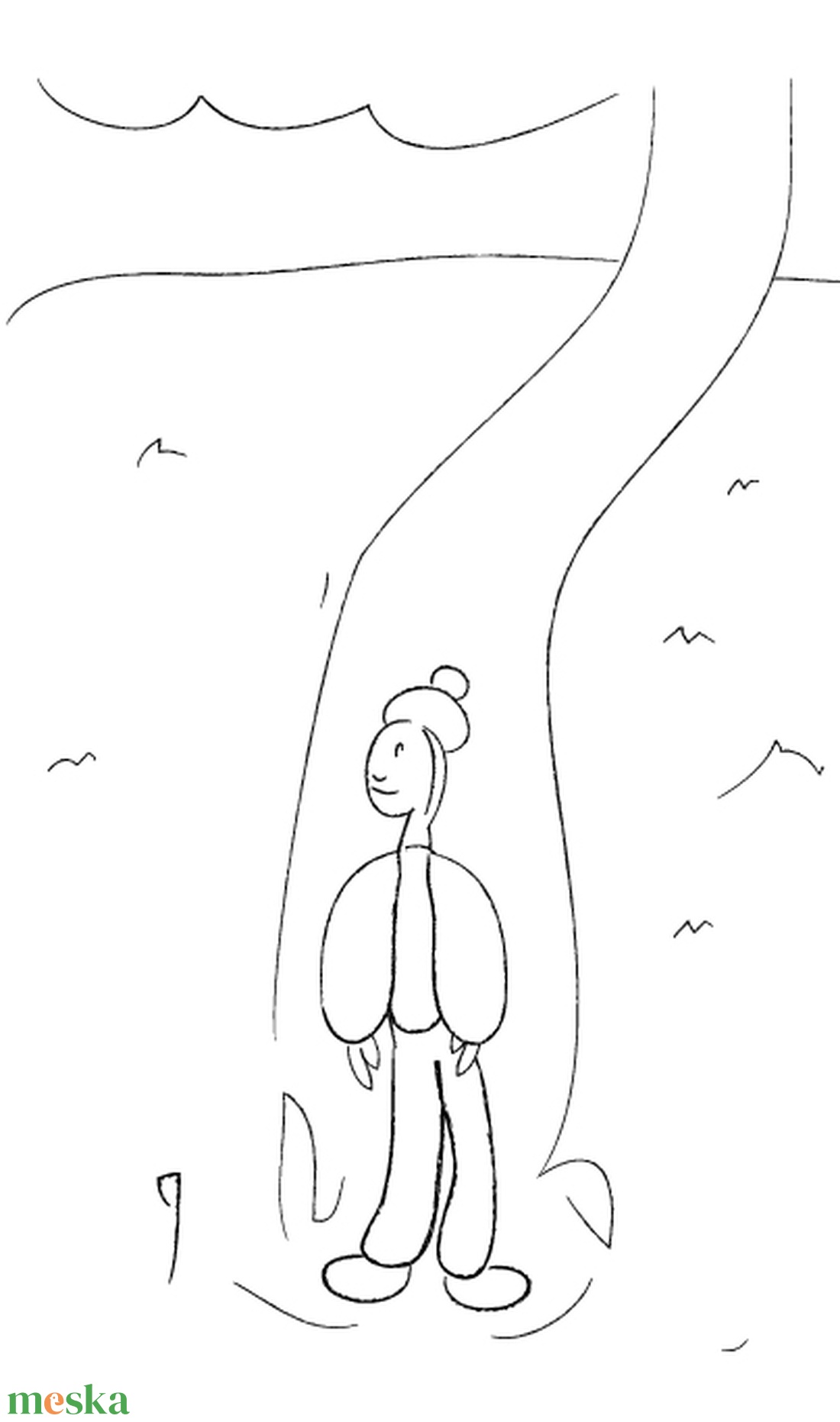 A magyar fiú - művészet - grafika & illusztráció - művészi nyomat - Meska.hu