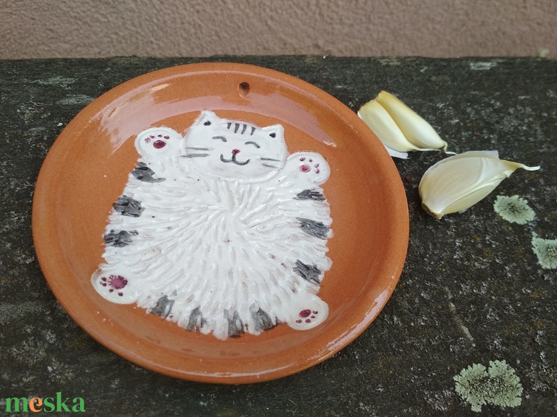 Fokhagymareszelő, cicás, gyömbérreszelő, almareszelő tálka - otthon & életmód - konyhafelszerelés, tálalás - tálalás - kínálótál - Meska.hu