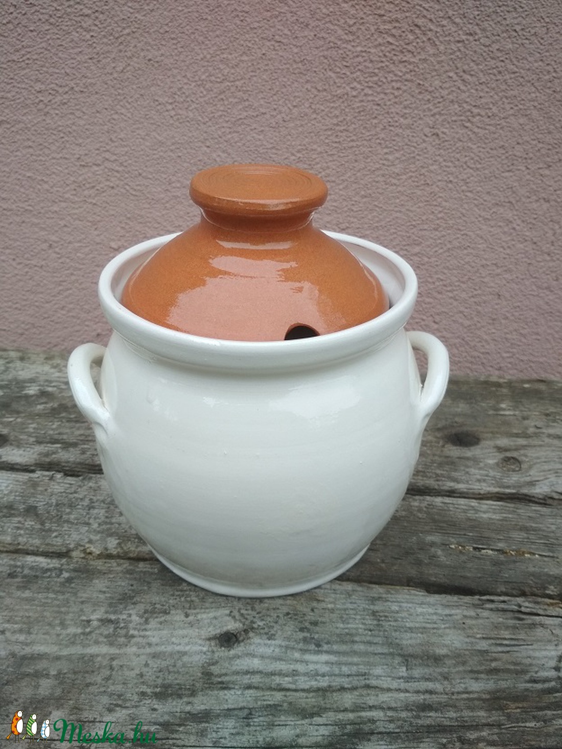 Mézes bödön, csupor, lekváros bödön, minimalista cukortartó -  - Meska.hu