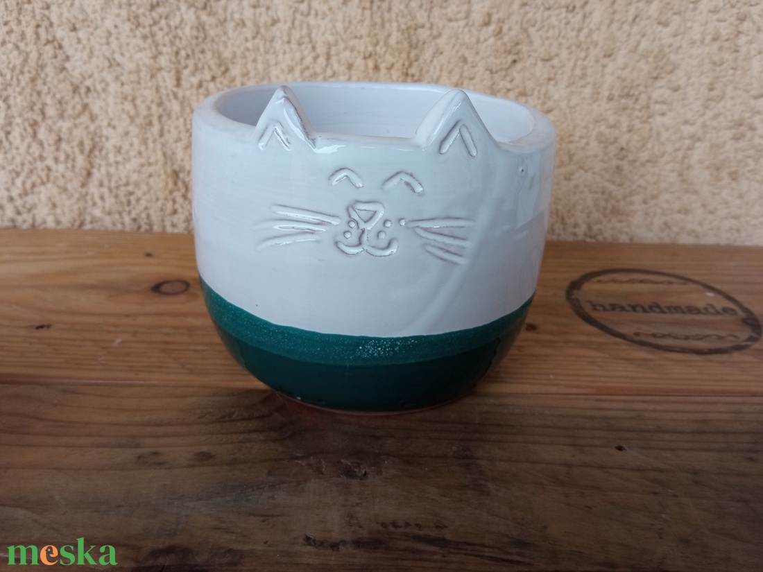 Növényjelölő tartó edényke, cica - otthon & életmód - ház & kert - növény & veteményes - Meska.hu Növényjelölő tartó edényke, cica - otthon & életmód - ház & kert - növény & veteményes - Meska.hu
