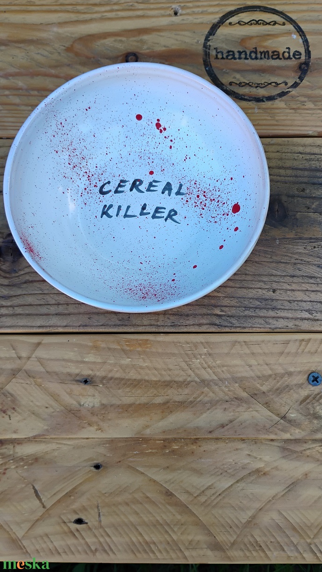 Cereal Killer feliratos müzlis tálka - otthon & életmód - konyhafelszerelés, tálalás - tálalás - tányér & étkészlet - Meska.hu Cereal Killer feliratos müzlis tálka - otthon & életmód - konyhafelszerelés, tálalás - tálalás - tányér & étkészlet - Meska.hu