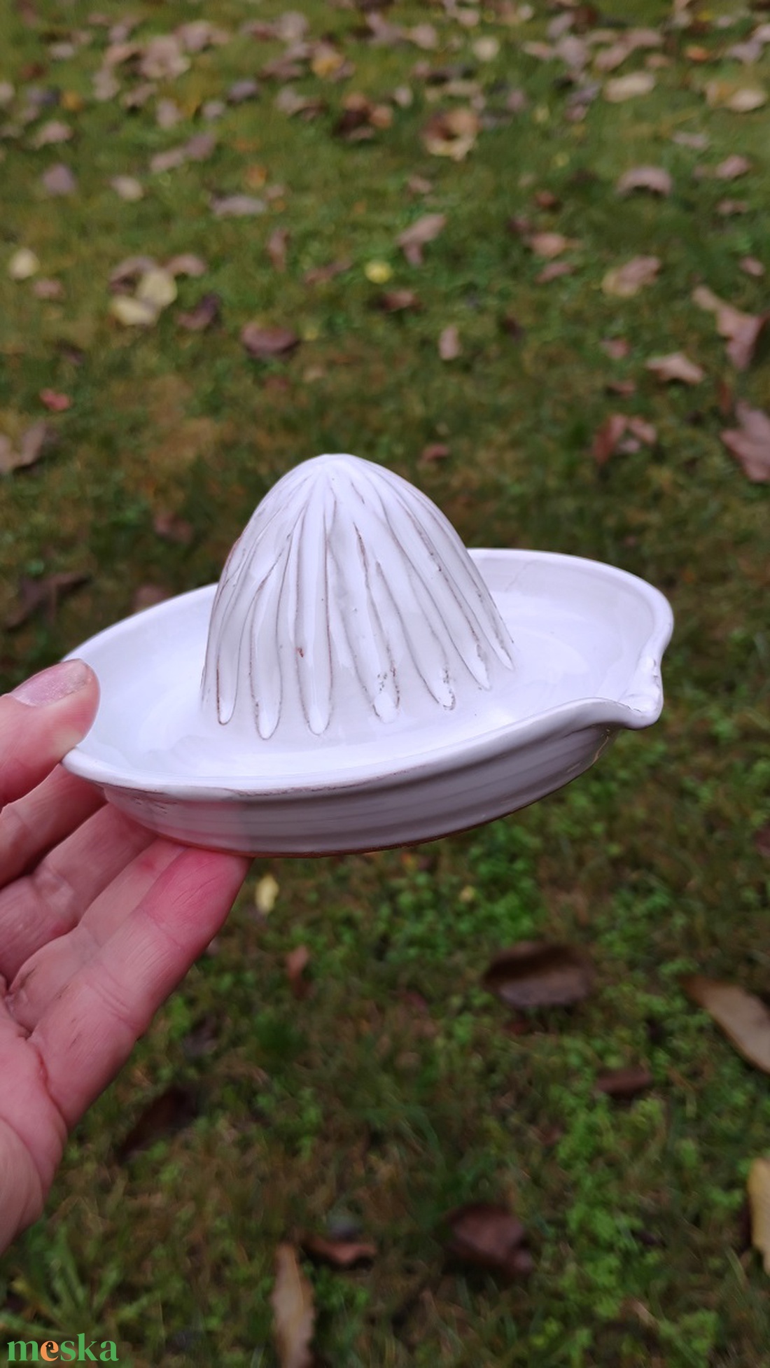 Kerámia citromfacsaró - otthon & életmód - konyhafelszerelés, tálalás - tálalás - teás- és kávés pohár, készlet - Meska.hu