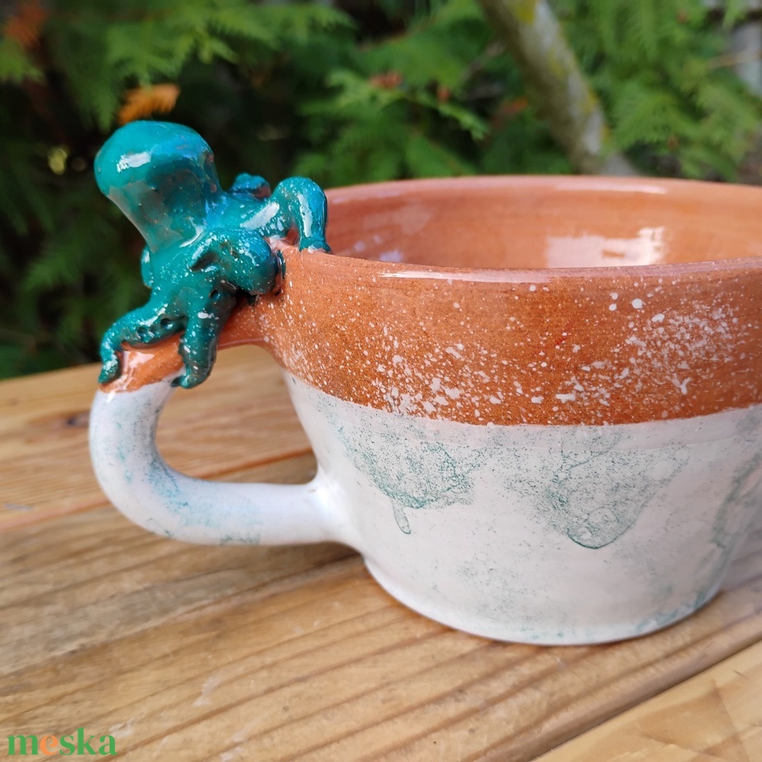 Polipos bögre - otthon & életmód - konyhafelszerelés, tálalás - tálalás - bögre & csésze - Meska.hu