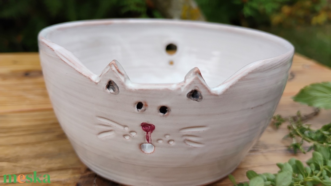 Fűszernövény aprító, levélfosztó tálka - otthon & életmód - konyhafelszerelés, tálalás - konyhai tárolás - fűszertartó - Meska.hu