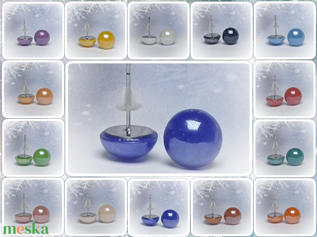 3 pár porcelán pötty nemesacél fülbevaló szett exkluzív díszdobozban - Ajándék lányoknak nőknek születésnapra, névnapra - ékszer - fülbevaló - pötty fülbevaló - Meska.hu 3 pár porcelán pötty nemesacél fülbevaló szett exkluzív díszdobozban - Ajándék lányoknak nőknek születésnapra, névnapra - ékszer - fülbevaló - pötty fülbevaló - Meska.hu