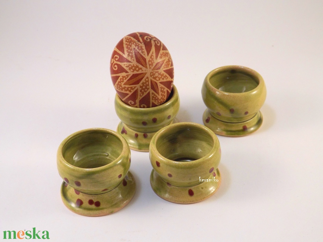 Tojástartó szett  - ünnepi díszek, dekorációk - húsvéti díszek és dekorációk - húsvéti tojástartó - Meska.hu