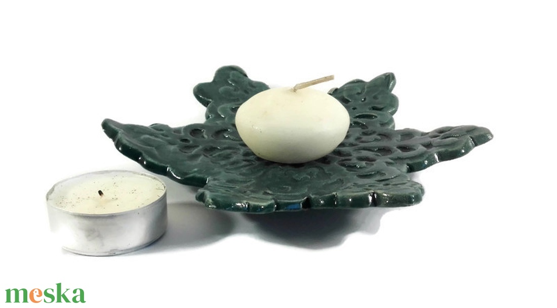 Hópehely mécses tálka - otthon & életmód - gyertya, illat, aroma - mécses és mécsestartó - Meska.hu