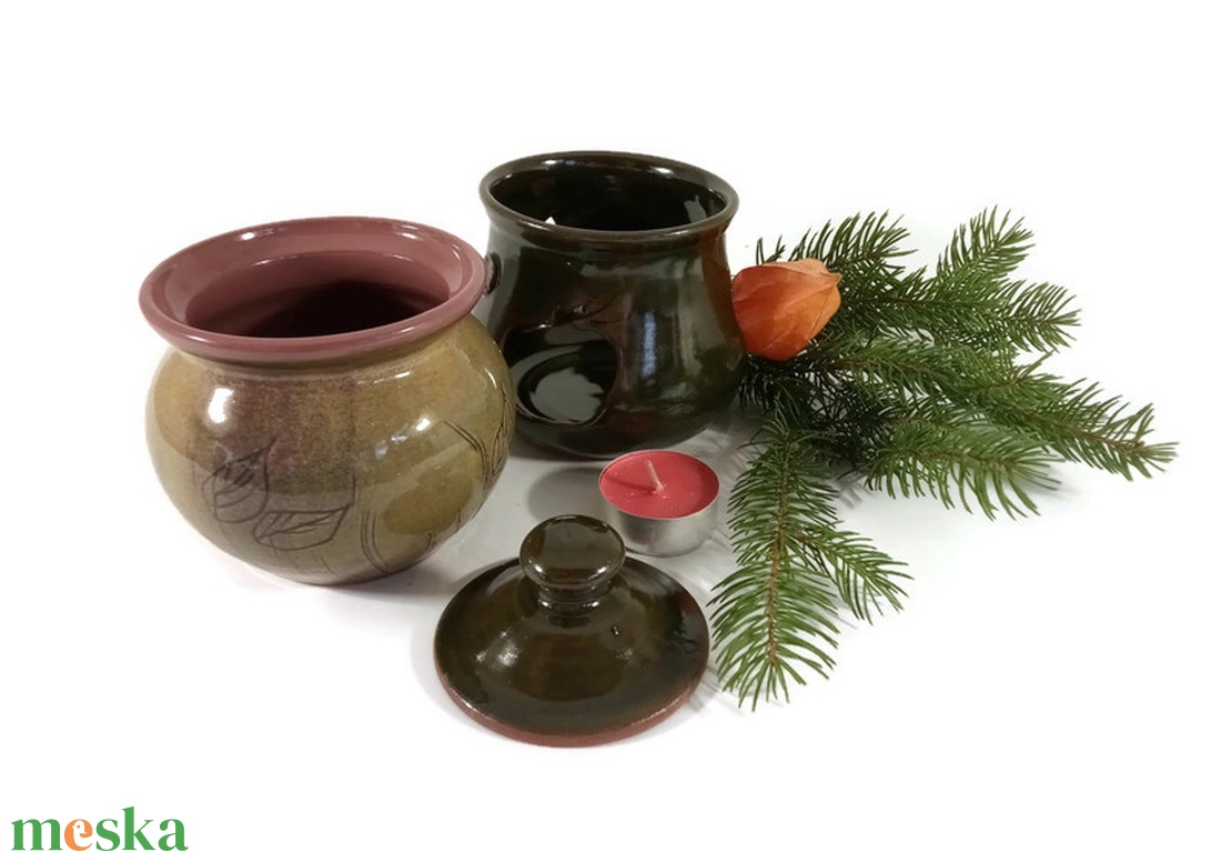 Almasütő - otthon & életmód - konyhafelszerelés, tálalás - konyhai tárolás - méz & vajtartó - Meska.hu