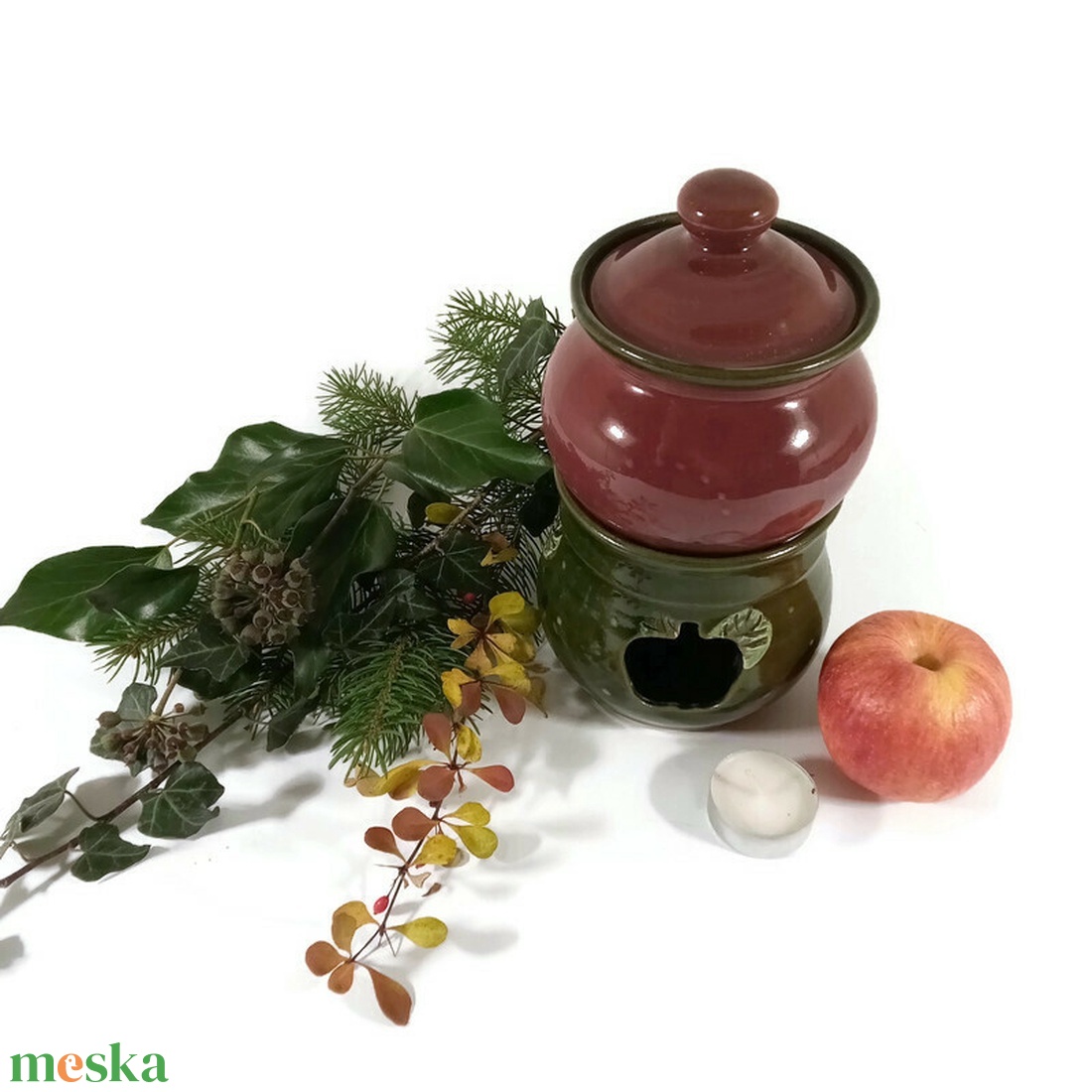 Almasütő  - otthon & életmód - konyhafelszerelés, tálalás - konyhai tárolás - fűszertartó - Meska.hu