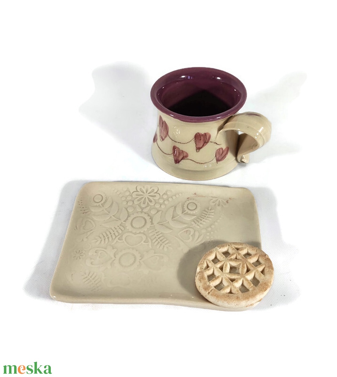 Kávés kisbögre sütitálkával - otthon & életmód - konyhafelszerelés, tálalás - tálalás - bögre & csésze - Meska.hu