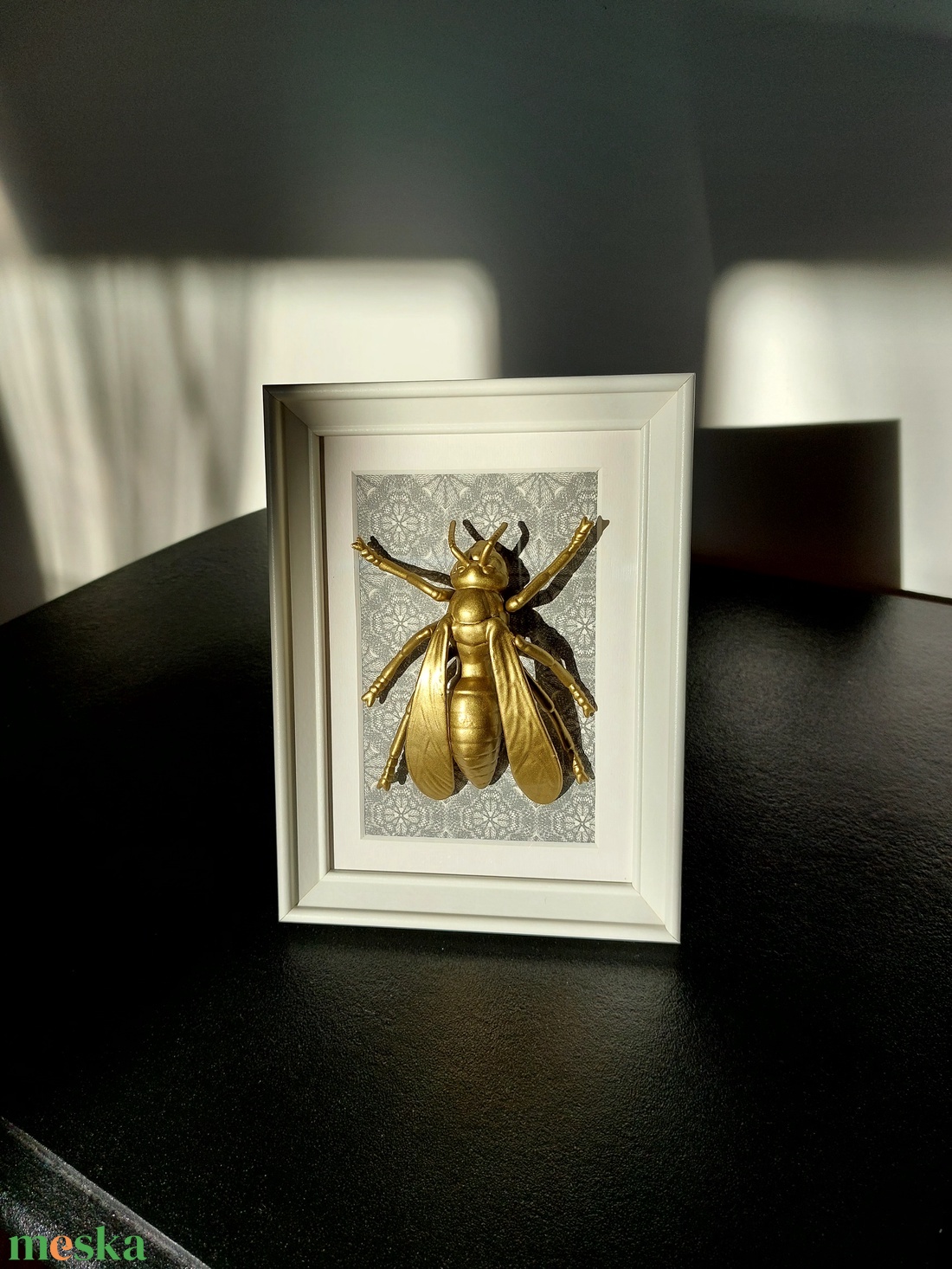 Rovaros dekoráció fali/asztali kép (Darázs) 15x20x2 cm - otthon & életmód - dekoráció - kép & falikép - 3d képek - Meska.hu Rovaros dekoráció fali/asztali kép (Darázs) 15x20x2 cm - otthon & életmód - dekoráció - kép & falikép - 3d képek - Meska.hu