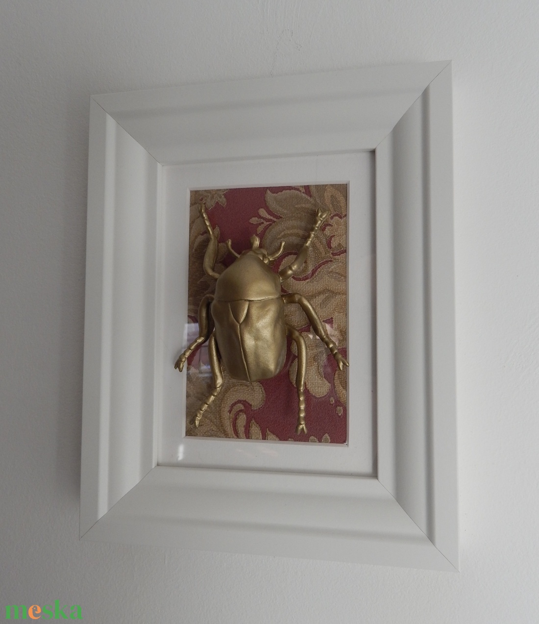 Rovaros dekoráció fali/asztali kép (Rózsabogár) 20x25x2,5 cm - otthon & életmód - dekoráció - kép & falikép - 3d képek - Meska.hu Rovaros dekoráció fali/asztali kép (Rózsabogár) 20x25x2,5 cm - otthon & életmód - dekoráció - kép & falikép - 3d képek - Meska.hu