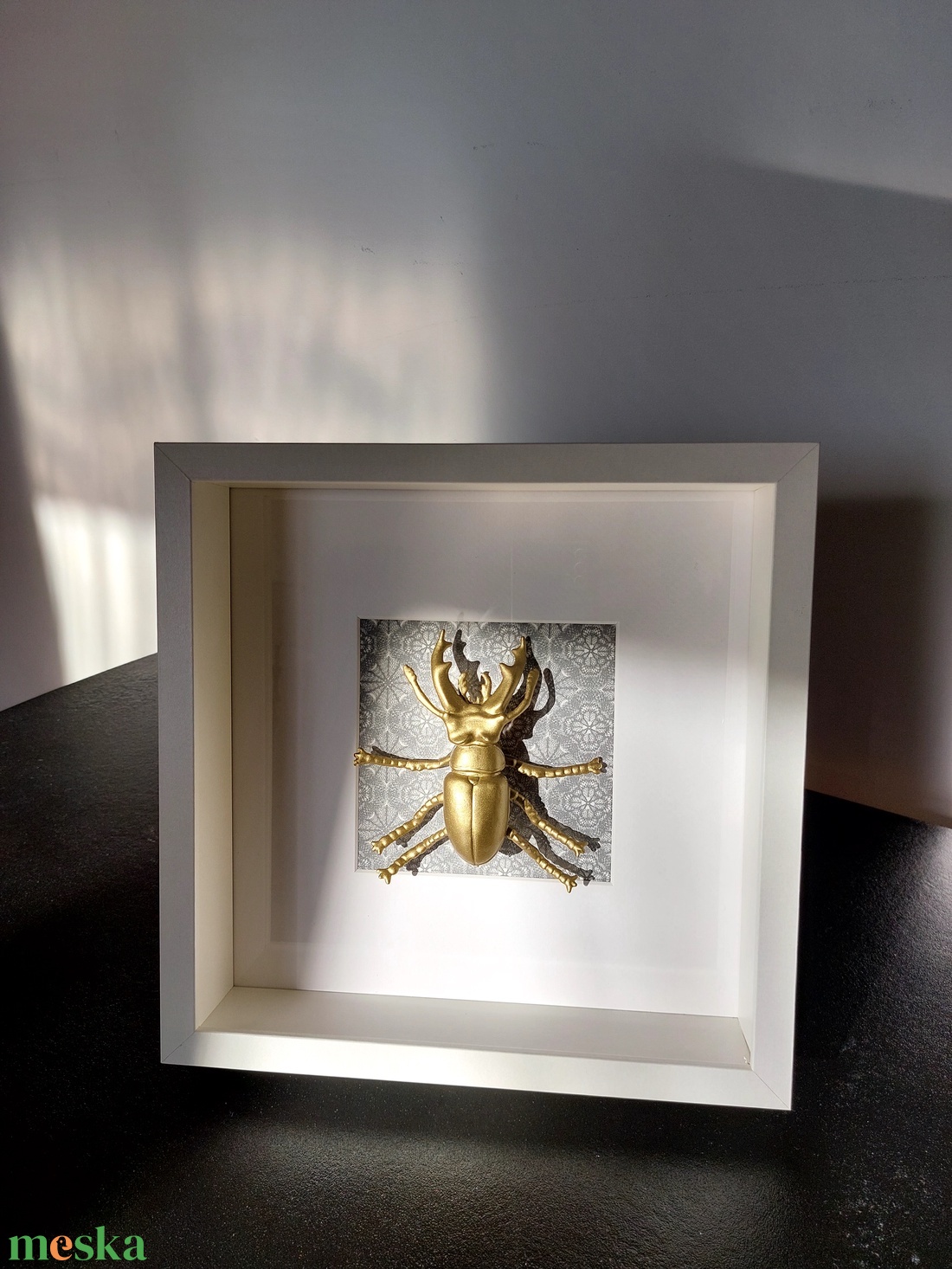 Rovaros dekoráció fali/asztali kép (Szarvasbogár) 27x27x6 cm - otthon & életmód - dekoráció - kép & falikép - 3d képek - Meska.hu Rovaros dekoráció fali/asztali kép (Szarvasbogár) 27x27x6 cm - otthon & életmód - dekoráció - kép & falikép - 3d képek - Meska.hu